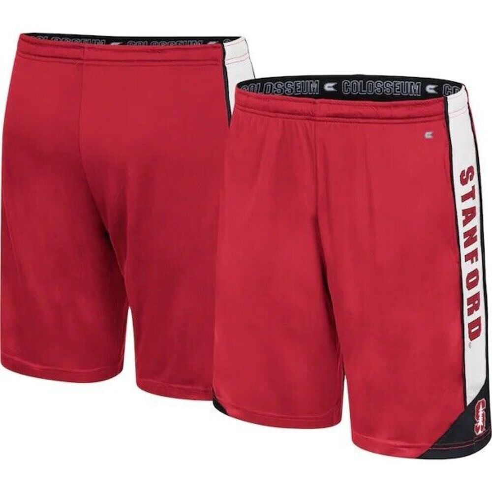STANFORD CARDINAL Men's Medium Haller Shorts Colosseum NWT